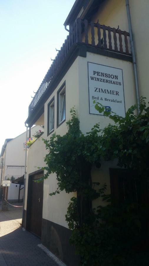 Hotel Pension Winzerhaus Bacharach Bagian luar foto